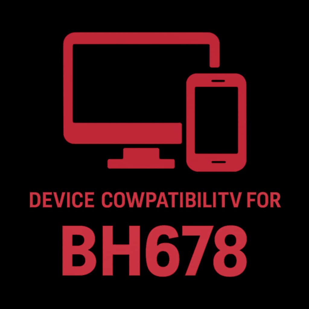 An icon representing device compatibility for BH678.