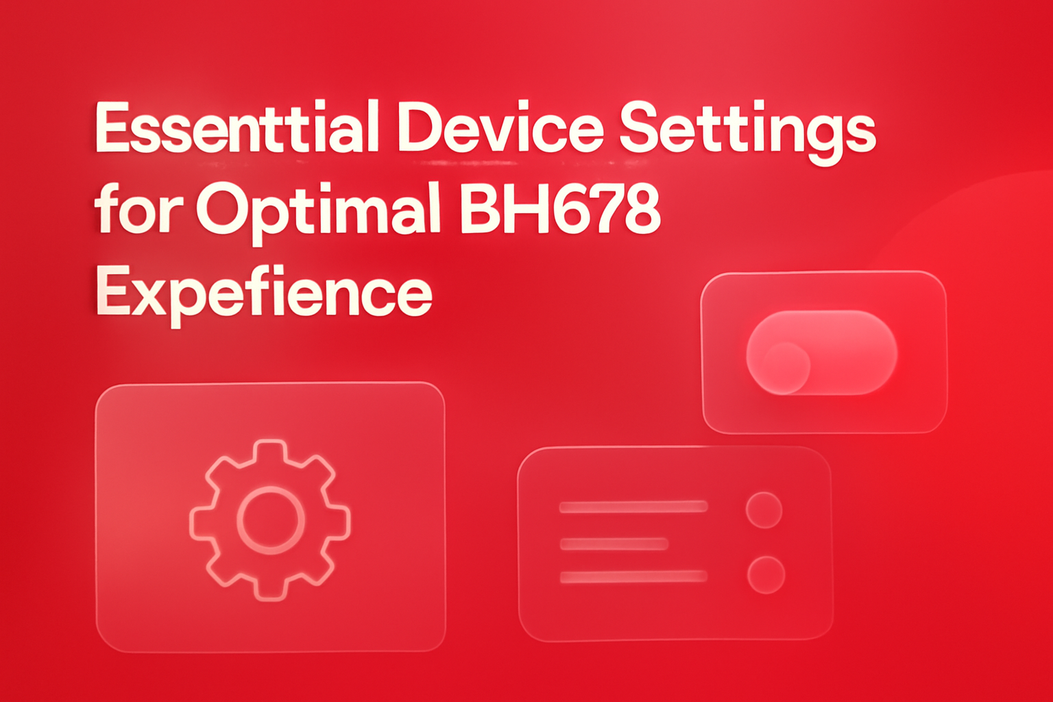 A visually striking representation of BH678 Guides with the text 'BH678' featured prominently.