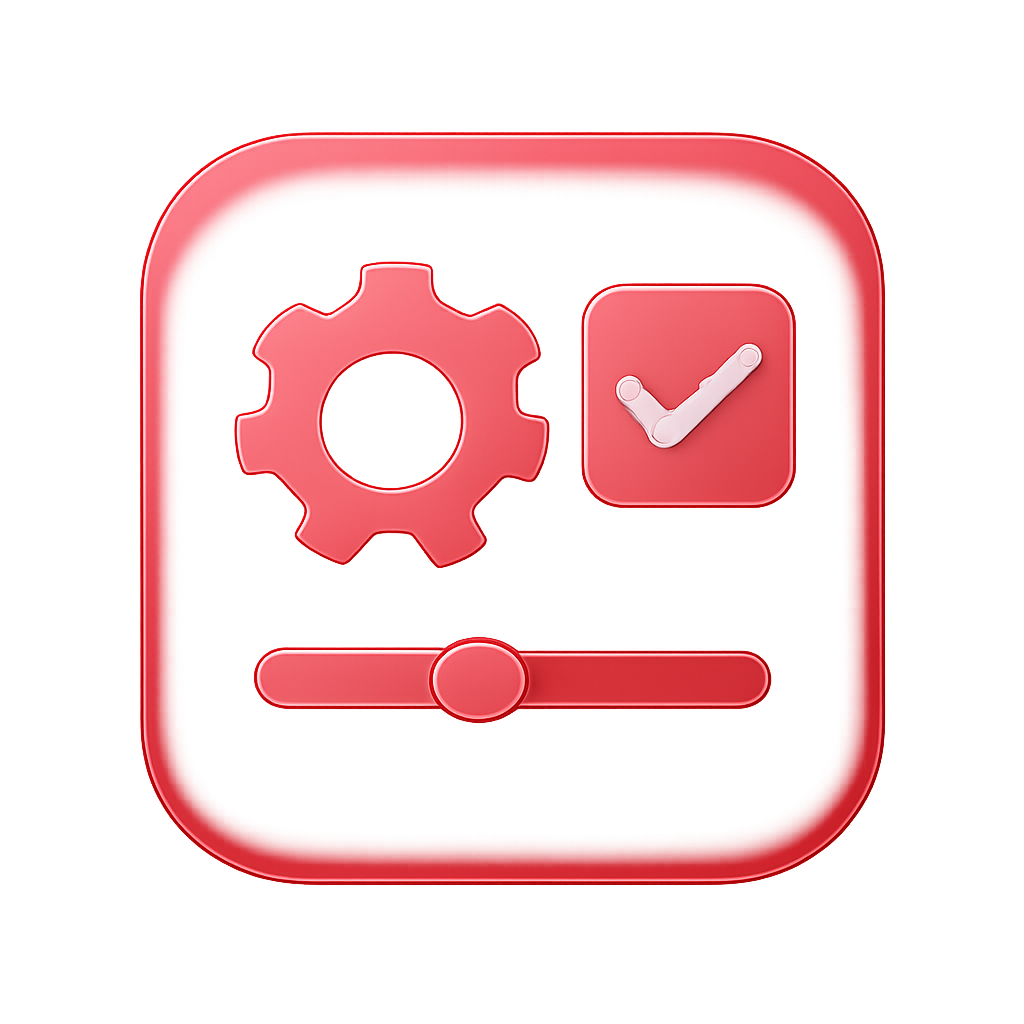 An icon representing BH678 Update Notifications in a professional style.