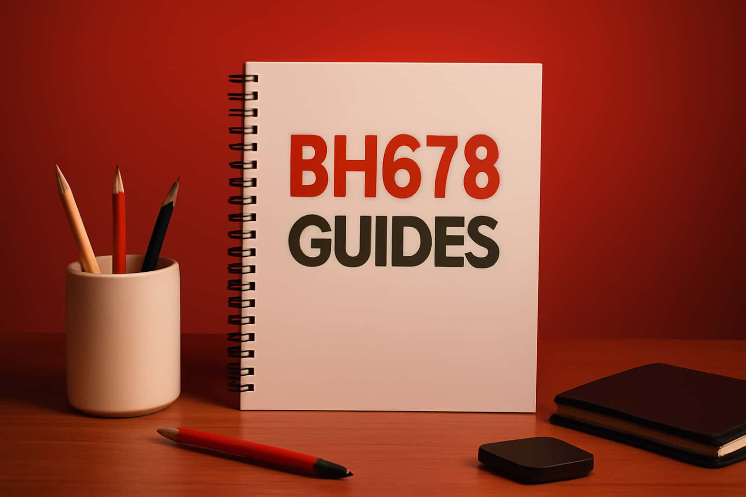 A visually striking representation of BH678 Guides with the text 'BH678' featured prominently.